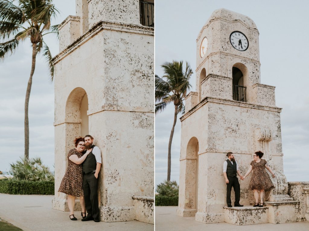 Worth Avenue, West Palm Beach Wedding Engagement Photography of